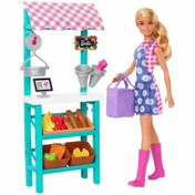Resim Barbie Çiftçi Pazarı Oyun Seti HCN22 
