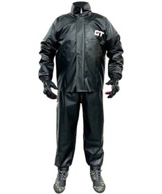 Resim Forte Gt Pvc Takım Yağmurluk Siyah M 