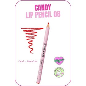 Resim Callista Lip Candy Dudak Kalemi 08 Pomegranate - Kırmızı 