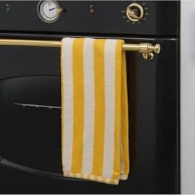 Resim Soft Stribet Mutfak Havlusu - Ekru/Sarı - 40X66 Cm 