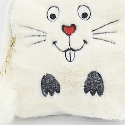 Resim Chantaky 039 3000 Peluş Tavşan Çocuk Sırt Çantası Beyaz 