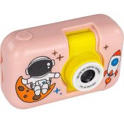 Resim Acton Full Hd Dijital Çocuk Fotoğraf Makinesi Pembe 