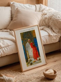 Resim Osman Hamdi Bey Kaplumbağa Terbiyecisi - Art Print - William Turner / 50x70 cm 