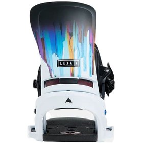 Resim Burton Burton Lexa X Est Kadın Beyaz Snowboard Bağlaması White/graphic Beyaz 