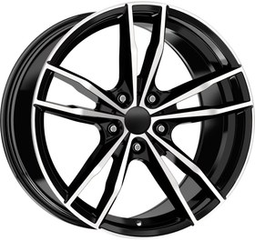 Resim R1 Wheels 19 inç 5*112 ET30 Parlak Siyah Jant Takımı (J-1544) 