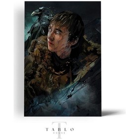 Resim Bran The Crow Ahşap Tablo 4mm 