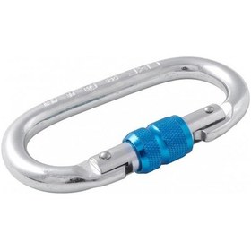 Resim Fixe Symmetric St Screw Gate Kilitli Karabina Silver-Blue Çok Renkli 