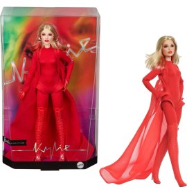 Resim Barbie Signature Müzik Serisi Kylie Minogue Bebeği JBJ38 