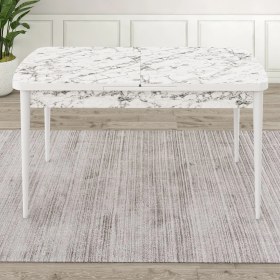 Resim Canisa Concept Kar Serisi Mdf 80 x 132 cm Açılabilir Yemek Masası 