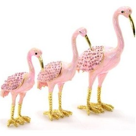 Resim Swarovski 3'lü Flamingo 
