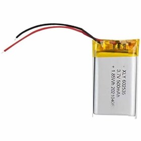 Resim 3.7v Lityum Polimer Pil Batarya 500 Mah 