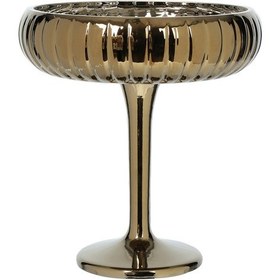 Resim Vitale Linea Cam Uzun Sunum Kasesi Altın AK.EVD0112 