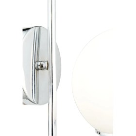 Resim Apliqa Sara Krom Kaplama Duvar Lambası Yatak Odası-Yatak Başı-Banyo İçin Modern Aplik 