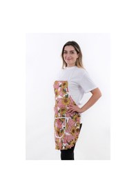 Resim Jarse Frilly İkili Paket Sıvı Geçirmez Su Geçirmez Mutfak Önlüğü Ayçiçeği Kırmızı 