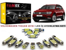 Resim Volkswagen Tiguan 2016+ LED İç Aydınlatma Ampul Seti FEMEX Parlak Beyaz Mükemmel Parlaklık - Orijinal Görüntü - Tak Kullan Uyumlu Ürünler