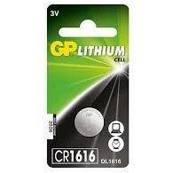 Resim Gp CR1616-U1 3V Lityum Düğme Pil Tekli Paket 