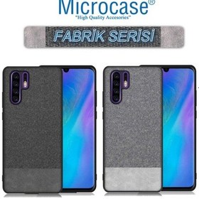 Resim Microcase Huawei P30 Pro Fabrik Serisi Kumas & Deri Desen Kilif 392128307 