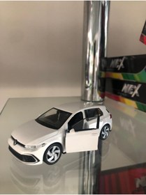 Resim WELLY GOLF 8 GTİ 1/36 Ölçek Diecast Metal Model çek bırak Araba 