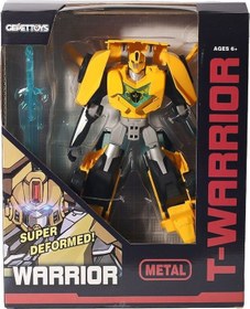 Resim Lj1651 Metal Gövdeli Dönüşebilen Robot -gepettoys 