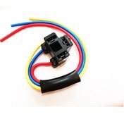 Resim Far Fişi H4 Ampul Duyu Atom Far Fişi Uyumlu 1 Adet Lüx Li 1.5mm Kalın Kablo 