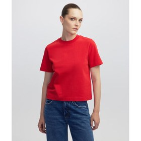 Resim İpekyol Basic Dar Kesim Kadın Tişört (IW6250070090) 