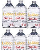 Resim LUBCO Premium Saf Su 0 Pm -ütü Akü- Forklift-radyatör -robot- Gümüşsuyuna Uygun 5 L X 6= 30 Litre 