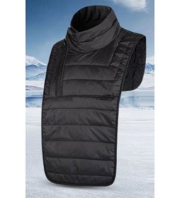 Resim ebakbak Motosiklet Rüzgar Koruma Göğüs Boyun Soğuk Havalara Karşı Yüksek Koruma 