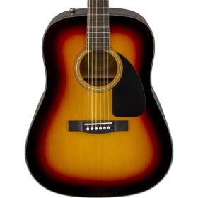 Resim Fender CD-60 Dreadnought Akustik Gitar - Sunburst 