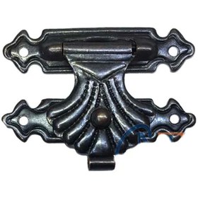 Resim HERŞEYBURDAMODA Kutu, Tavla Klipsi, Ön Kilidi No:3 - 33X24 Eskitme, 1 Adet 