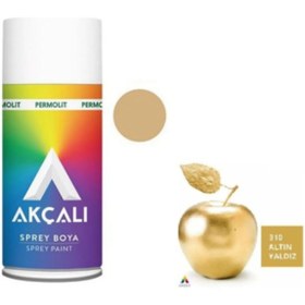 Resim Akçalı Altın Yaldız Sprey Boya 400 ml (ALTINYALDIZ GOLD) Altın Yaldız Sprey Boya 400 ml 