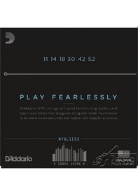 Resim Nyxl1152 Elektro Gitar Teli 11-52 Medium Top Heavy Bottom 