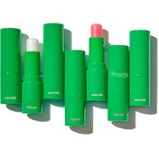 Resim Amuse - Vegan Green Lip Balm (Hyaluronik Asit ve Bitkisel Nemlendirici, Besleyici Dudak Balmı) 