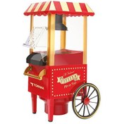 Resim Torima TPM-01 Kırmızı Yağsız Popcorn Mısır Patlatma Makinesi 