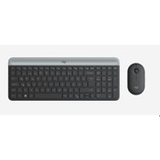 Resim Logitech MK470 920-009435 Kablosuz Q Klavye Mouse Set 