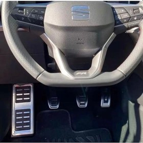 Resim Mk4 Seat Leon Ve Fr Manuel Veya Otomatik Krom Pedal Seti 