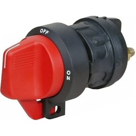Resim Sones 12v 300a Araba Seçici İzolatör Bağlantı Kesme Döner Anahtar Kesim Kırmızı 