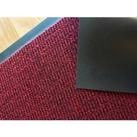 Resim Kapı Önü Paspas Nem Alıcı Paspas 80x120 Cm Bordo 