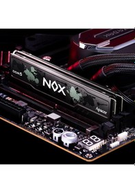 Resim Apacer Nox 32gb 2x16gb 6000mhz Cl38 Ddr5 Ah5u32g60c622mbaa-2 Gaming Pc Ram Kit 