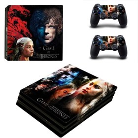 Resim cosy home gift Game Of Thrones Playstation 4 Pro Full Sticker Kaplama 