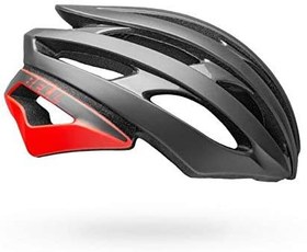 Resim Bell Stratus Mips Bisiklet Kaskı Mat Füme Kırmızı Large 58-62cm 