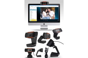 Resim Munico Tam Akış Mikrofon Kamera Kamera Webcam Fişi Laptop Için Kamera Mini Web Mac Canlı ile Web Bilgisayar 