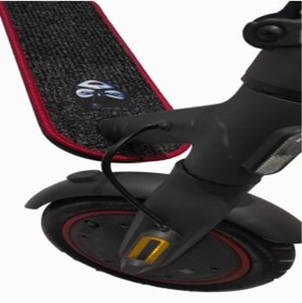 Resim Elektrikli Scooter Aksesuar Bood Kickscooter W-h85b 350w Için Koruyucu Kedi Kız Baskılı Paspas 