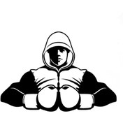 Resim Genel Markalar Boks Sporları Siluet Oto Motor Laptop Duvar Folyo Sticker 60x36 cm 