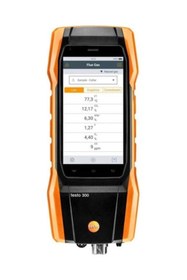 Resim Testo 300 Baca Gaz Analiz Cihazı (Akıllı Dokunmatik Ekran) 