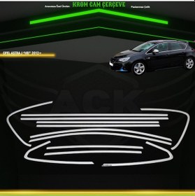 Resim Opel Astra "j" Hatchback Araca Özel Cam Çerçevesi Tamtur A+ 