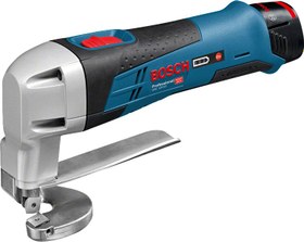Resim Bosch Professional GSC 12V-13 2 Ah Çift Akülü Sac Kesme Makinesi - L-boxx Çantalı 