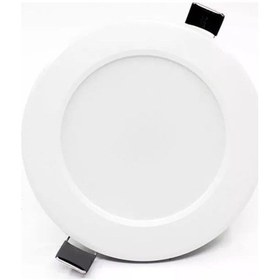 Resim 6 Watt Slim Yuvarlak Panel Led Spot Armatür Driverli - Beyaz 