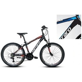 Resim Carraro Speed 240 Erkek Dağ Bisikleti 360h V 24 Jant 21 Vites Mat Siyah Mavi Koyu Mavi Çok Renkli 