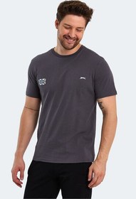 Resim Slazenger PACET Erkek Tişört Koyu Gri 