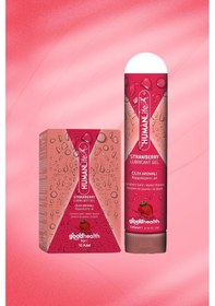 Resim Humanlife Çilek Aromalı Kayganlaştırıcı Jel 125ml + 5gr X 10 Adet 